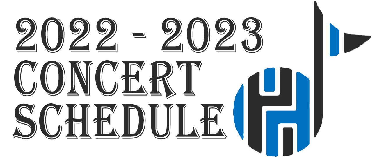 Concert Schedule 2022-2023